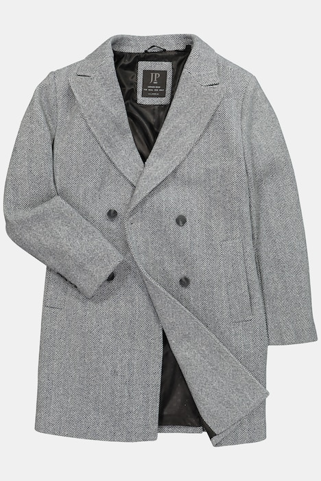 Mantel, Wollmix, Reverskragen, bis 7 XL