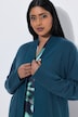 Strickjacke, Wollmix, Rollkanten, Langarm