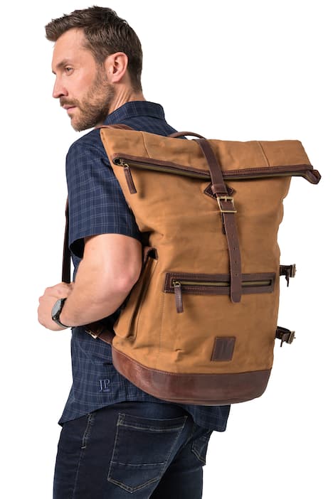 Batoh, z voskovaného canvasu, vodoodpudivý