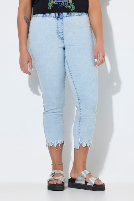 7/8-jegging, slim fit, elastische tailleband