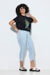 7/8-jegging, slim fit, elastische tailleband