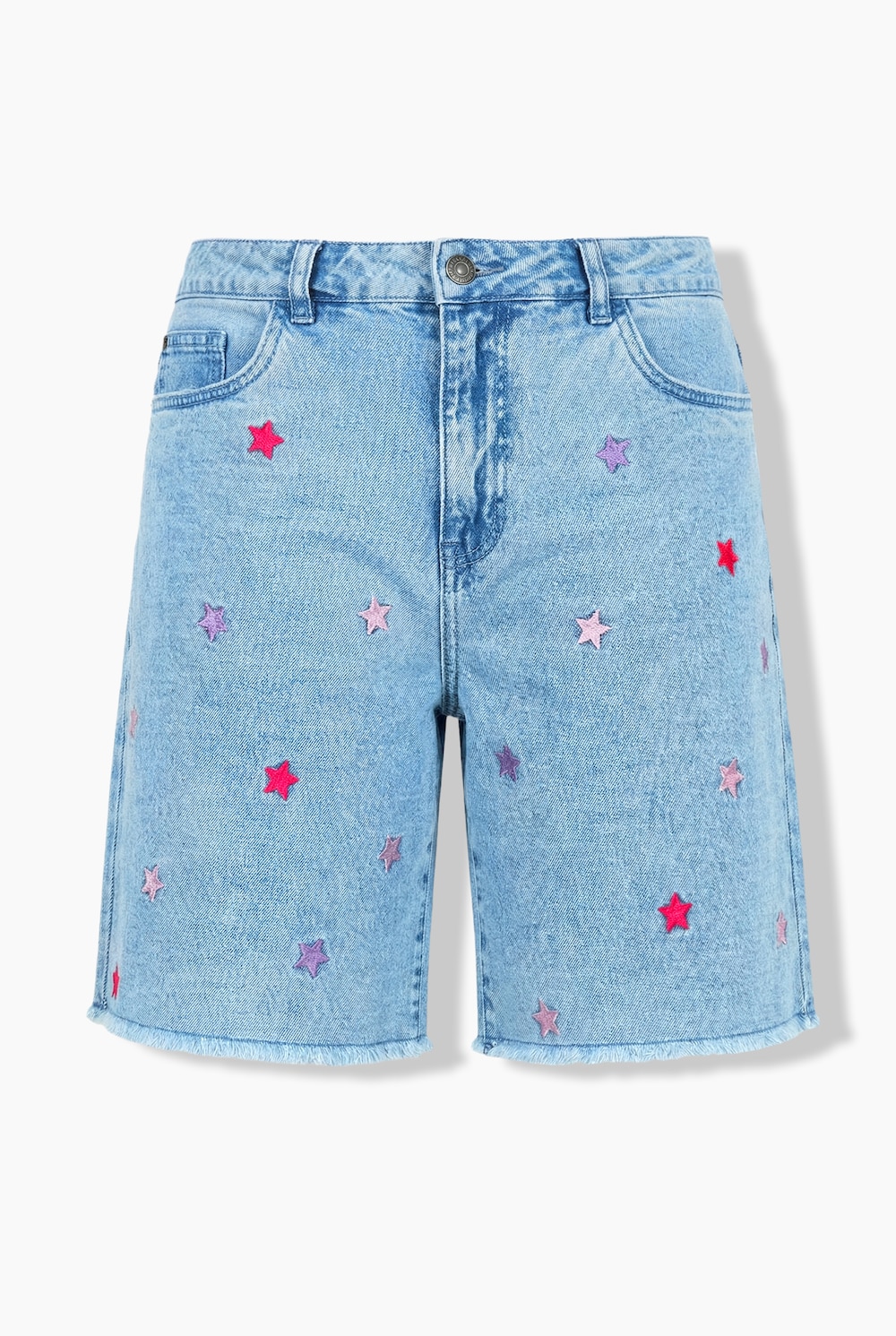 Stora storlekar Jeansshorts, Dam, blå, storlek: 56, Bomull, Angel of Style
