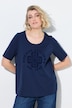 Flocked Denim Atelier Logo Print Tee