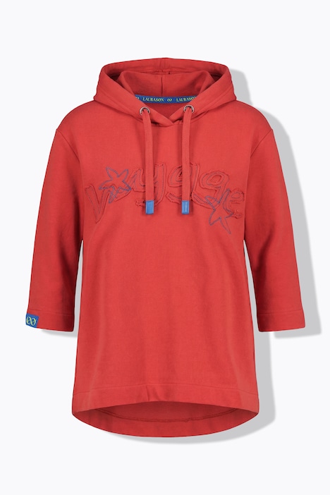 Sweatshirt, Kapuze, 3/4 Arm