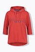 Sweatshirt, Kapuze, 3/4 Arm