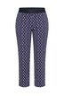 Jerseyhose Sienna, bedruckt, schmales Bein, Elastikbund