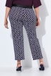 Jerseyhose Sienna, bedruckt, schmales Bein, Elastikbund