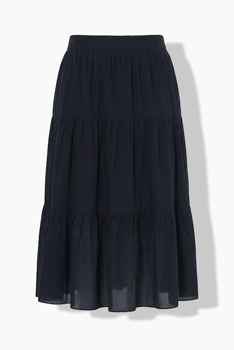 Midirock, A-Linie, mit abnehmbarem Gürtel