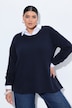 Pullover, Rundhals, Langarm