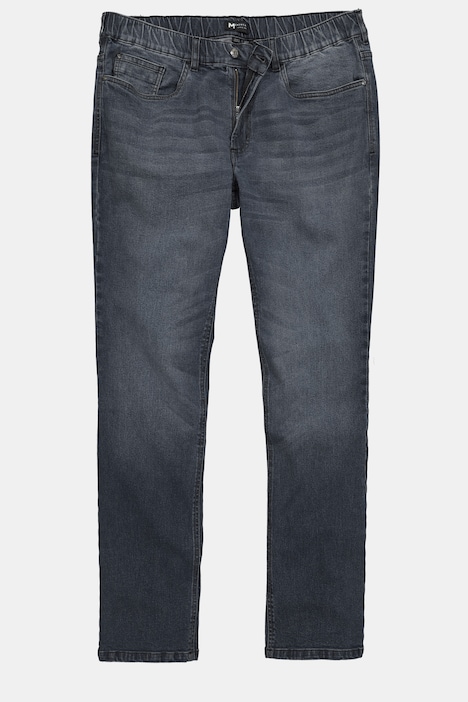 Jeans Bauchfit, Regular Fit, 5-Pocket, Elastikbund, bis 72