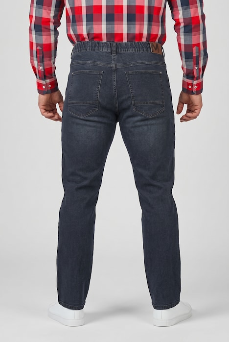 Jeans Bauchfit, Regular Fit, 5-Pocket, Elastikbund, bis 72