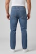 Jean ventre confort, coupe classique, 5 poches, taille élastique, jusqu'au 72