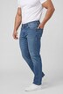 Jean ventre confort, coupe classique, 5 poches, taille élastique, jusqu'au 72