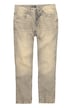 Džíny, volný střih, sepraný denim, do vel. 72