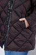 Long-Steppjacke, Komfort Fit, HAPPY Schriftzug