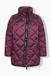 Long-Steppjacke, Komfort Fit, HAPPY Schriftzug