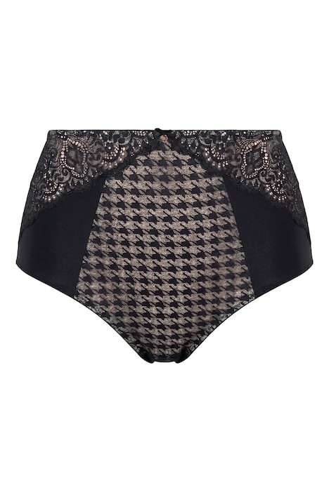TruYou Maxislip, High Waist, Hahnentritt und Spitze