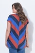 Chevron Striped V-Neck Tee