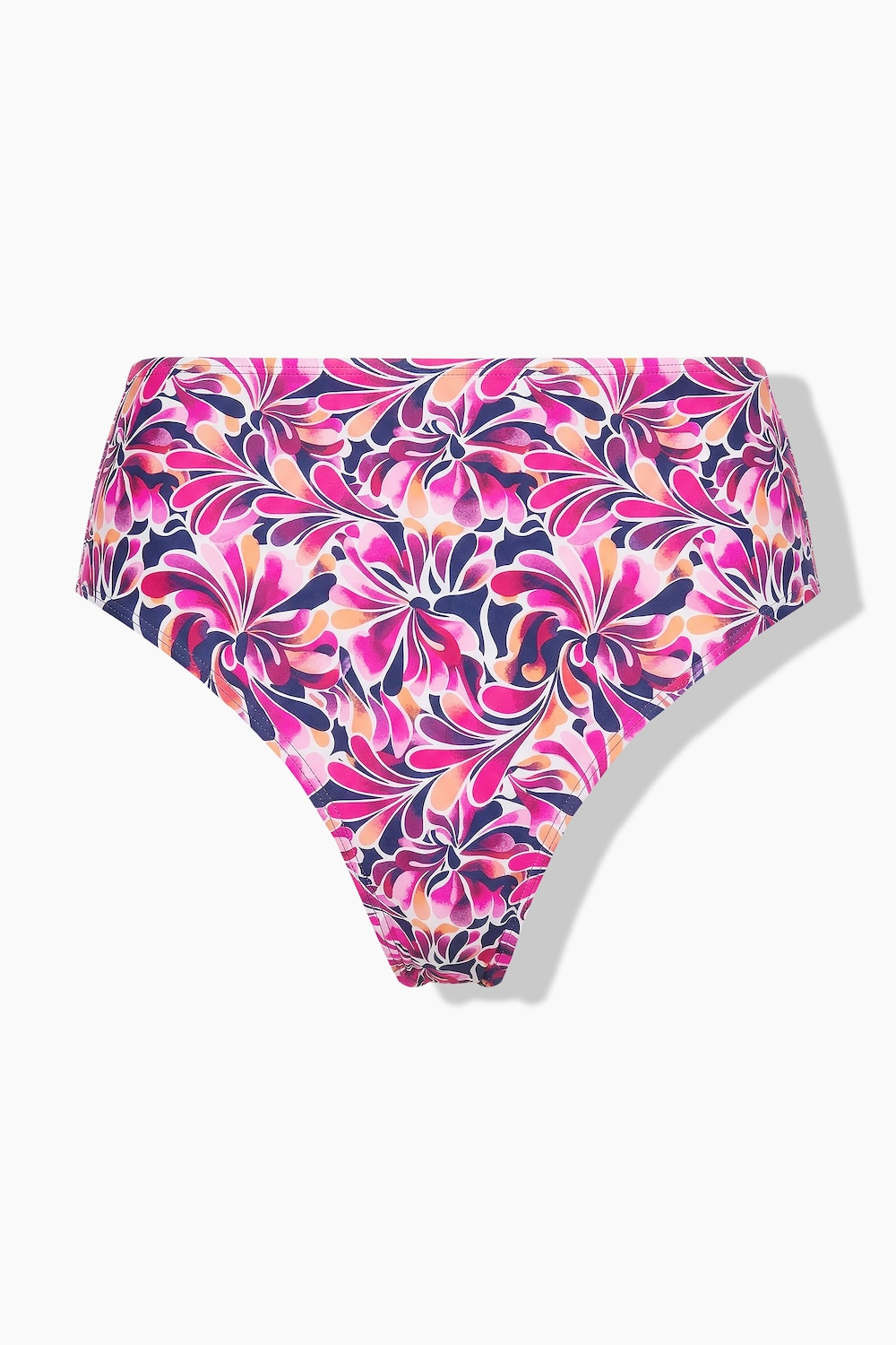 Stora storlekar Bikinitrosa med blommor, Dam, blå, storlek: 44, Syntetfibrer/Elastan, Studio Untold