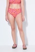 Bikini Slip, Panty, Neon Flowers, High Waist, Shaping