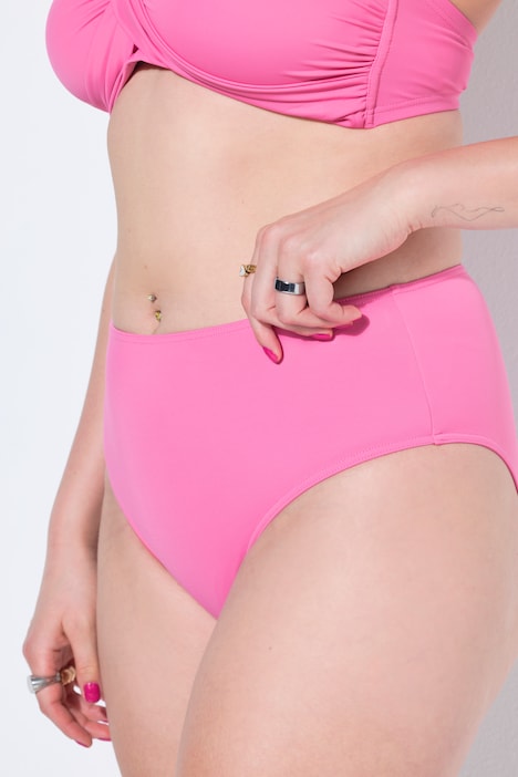 Bikini Slip, High Waist, hoher Beinausschnitt