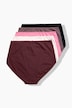 Maxislips, 5er-Pack, seitliche Blüte
