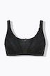 TruYou Bralette, ohne Bügel, Spitze, Meshfutter