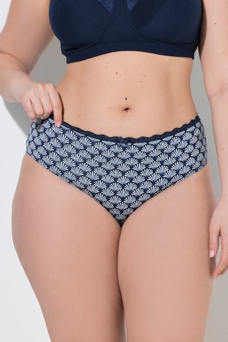 Midislips, 5er-Pack, Muster/Farben
