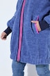 Teddy-Jacke,Oversize, Kapuze