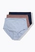 Maxislips, 3er-Pack, High Waist, cleaner Look
