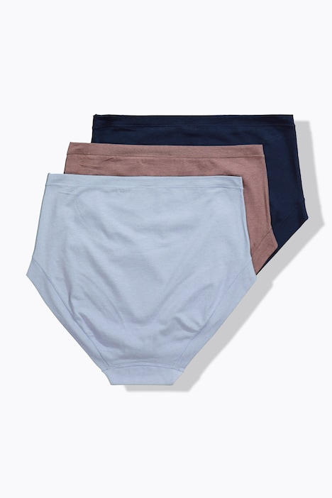 Maxislips, 3er-Pack, High Waist, cleaner Look