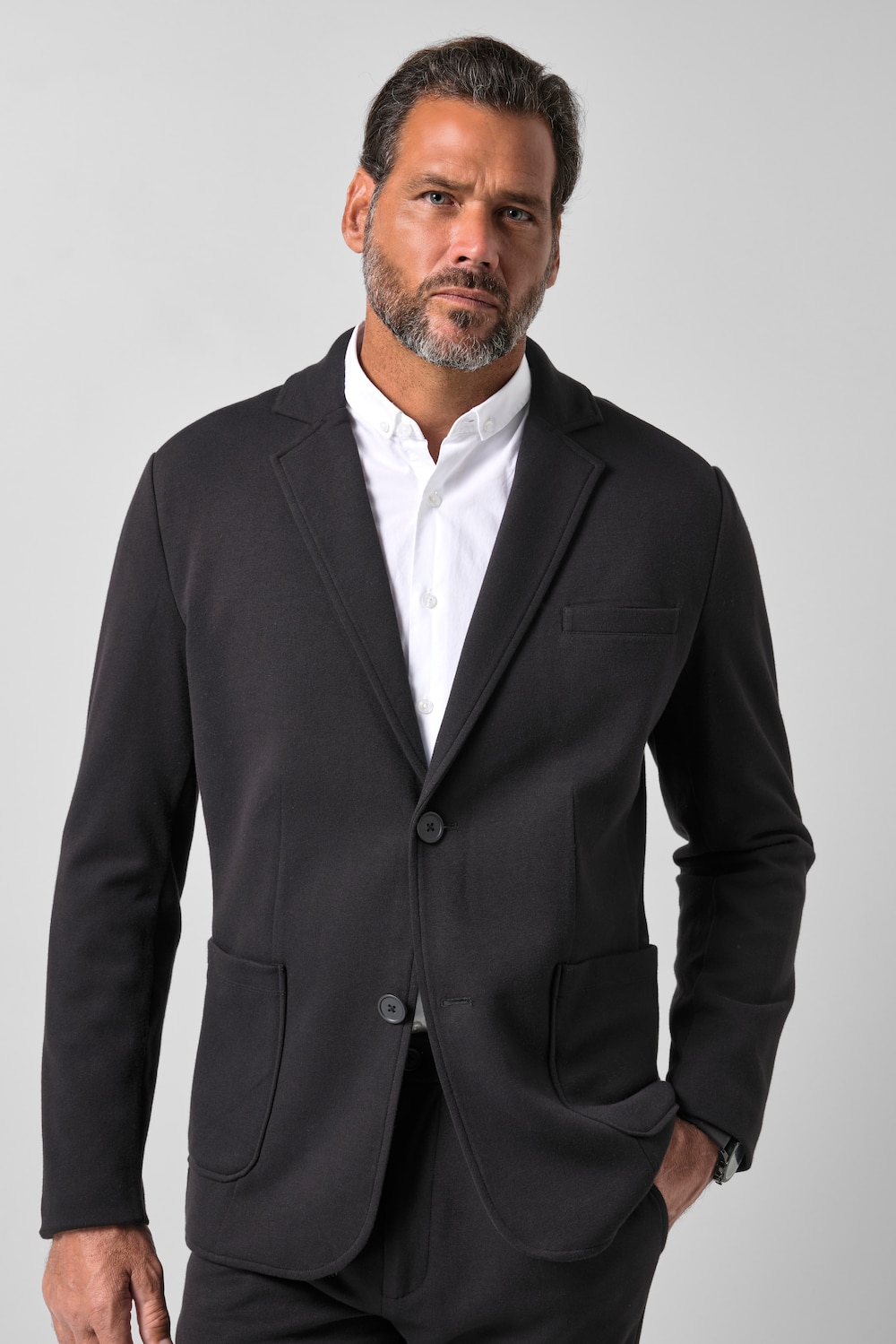 Jerseysakko NAPLES, FLEXNAMIC®, Business, Wool Touch, Baukasten, bis Gr. 72