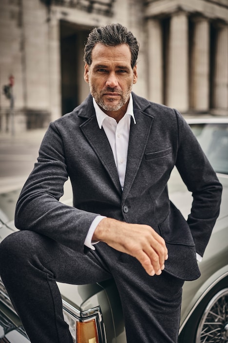 Jersey colbert NAPLES, FLEXNAMIC®, zakelijk, Wool Touch, mix & match, tot maat 72
