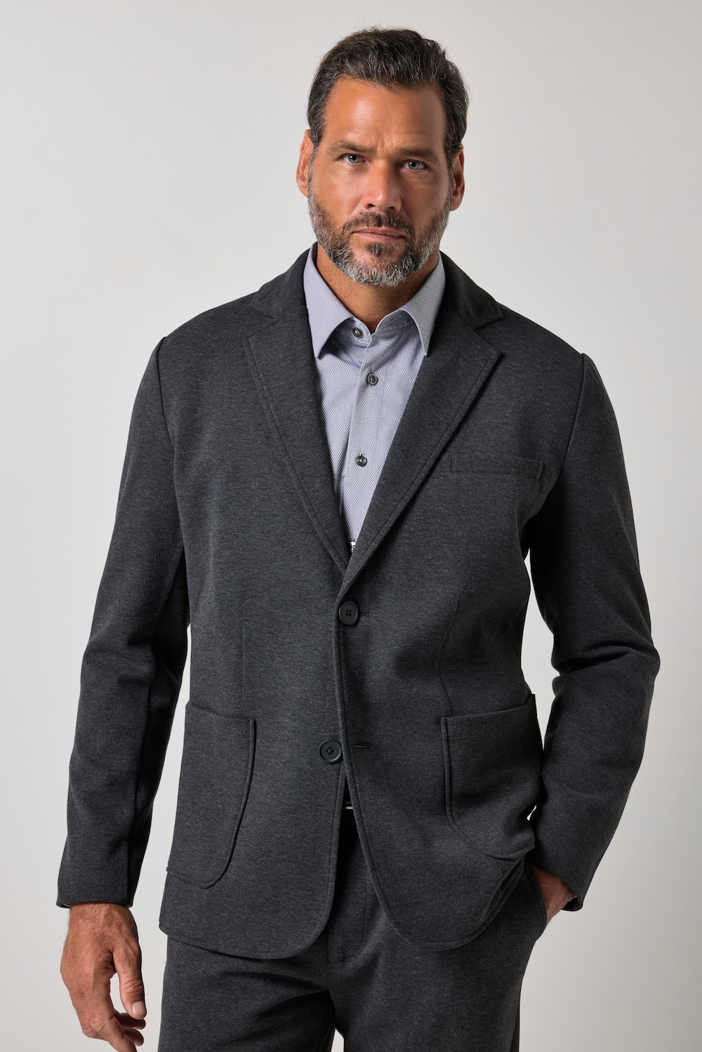 Jerseysakko NAPLES, FLEXNAMIC®, Business, Wool Touch, Baukasten, bis Gr. 72