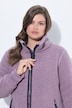 Collared Teddy Fleece Fully Lined Jacket
