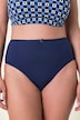 Midislips, 5er-Pack, Paisley, Nadelstreifen/einfarbig