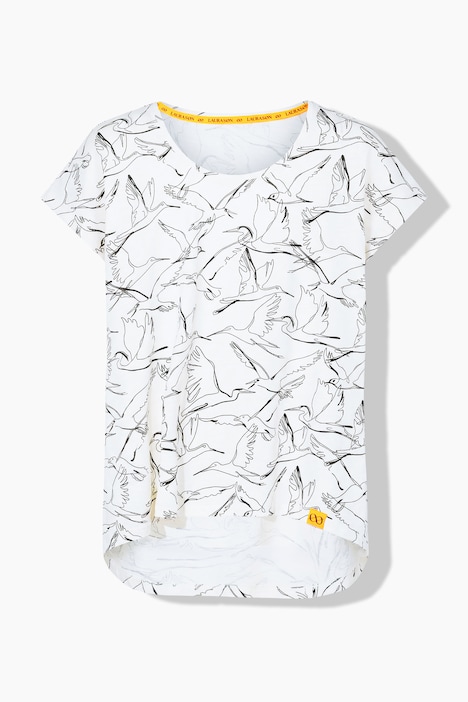 Shirt, Rundhals, 1/2 Arm, Allover Print, OEKO-TEX MIG