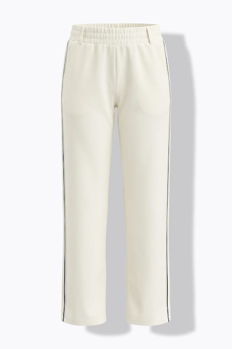 Wijde jersey broek, elastische tailleband