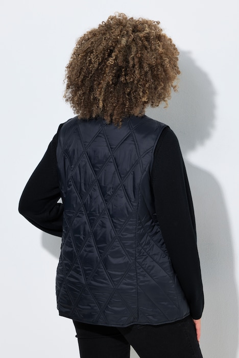 HYPRAR Steppweste, wasserabweisend, Stehkragen, ärmellos