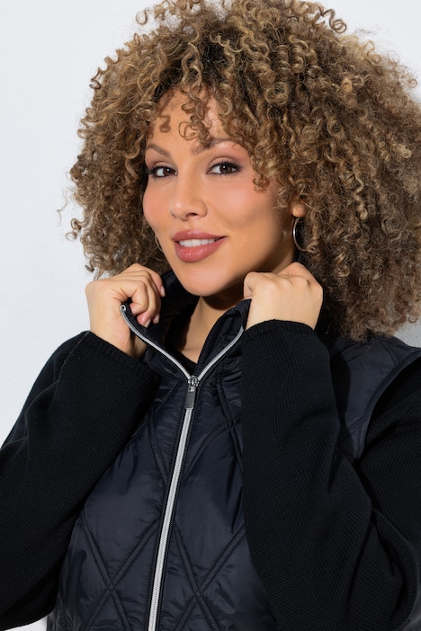 HYPRAR Steppweste, wasserabweisend, Stehkragen, ärmellos