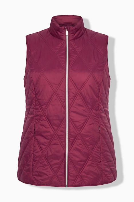 HYPRAR Steppweste, wasserabweisend, Stehkragen, ärmellos