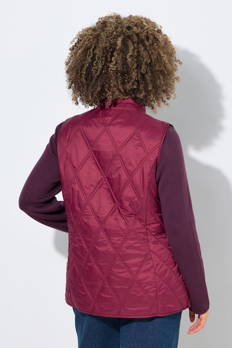 HYPRAR Steppweste, wasserabweisend, Stehkragen, ärmellos