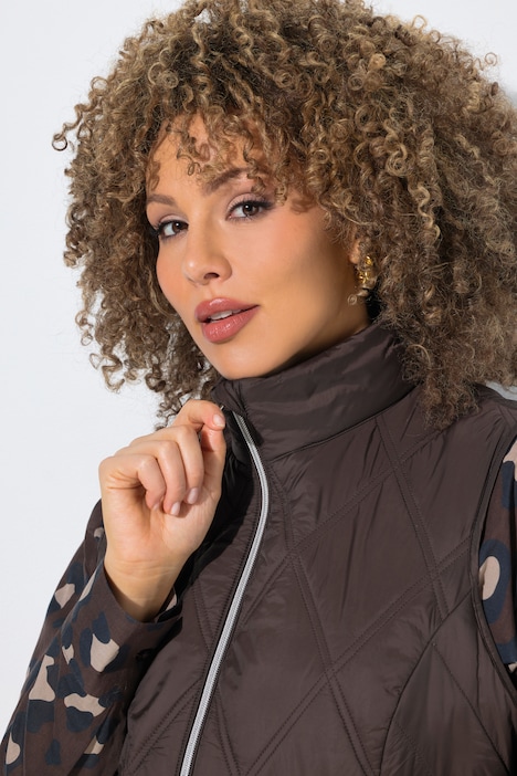 HYPRAR Steppweste, wasserabweisend, Stehkragen, ärmellos