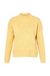 Pullover, Rauten, Oversized, Stehkragen, Langarm