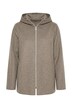 Jacke, Wollmix, A-Linie, Kapuze