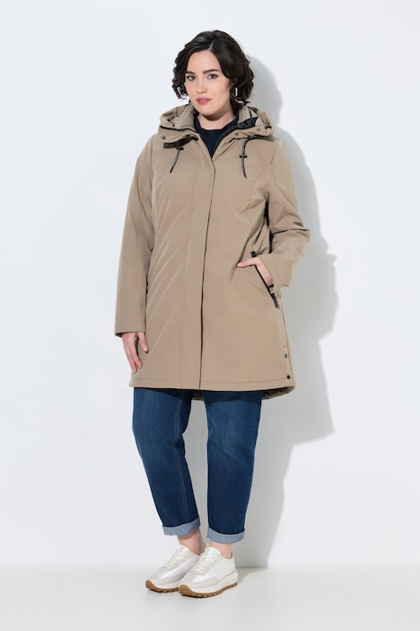HYPRAR Funktionsjacke, wasserabweisend, Kapuze