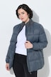 HYPRAR Steppjacke, Ripp-Stehkragen, 2-Wege-Zipper