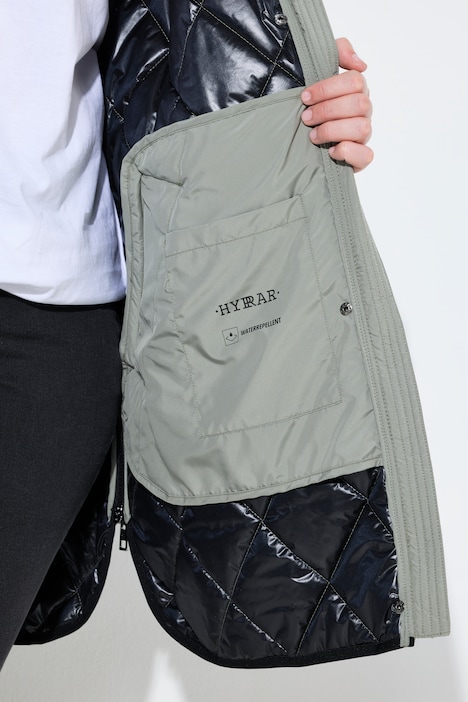 HYPRAR Funktions-Steppjacke, wasserabweisend, Stehkragen