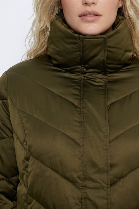 HYPRAR Steppjacke, Webpelz-Kragen, A-Linie, Windfang
