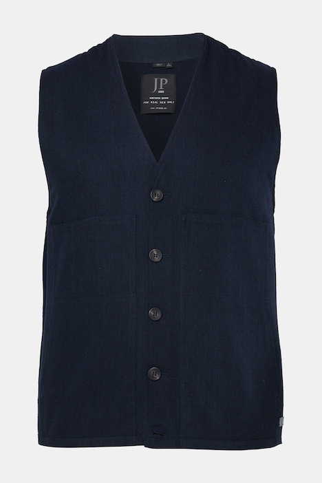Weste FLEXNAMIC®, Tweed, Herringbone, Strickrücken, bis 8 XL